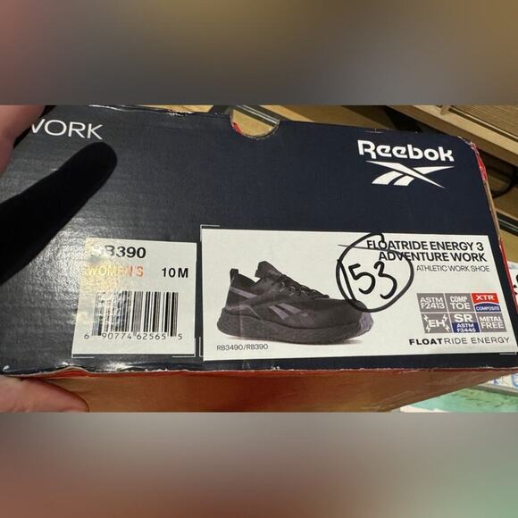 REEBOK Work FloatRide Energy 3 Adventure Composite Toe Sneaker Size 10 New $150 - Picture 13 of 14